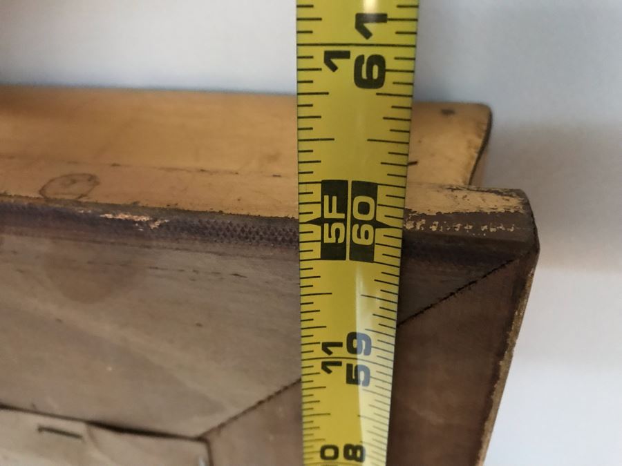 Full Length Gilded Wood Wall Mirror 5' X 24' [Photo 11]