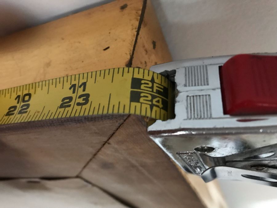 Full Length Gilded Wood Wall Mirror 5' X 24' [Photo 10]