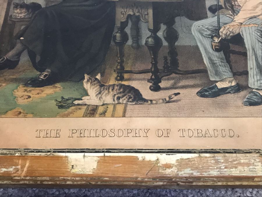 Collection Of (6) Antique Currier And Ives Prints In Antique Frames Each Measuring 15.5' X 12.5' [Photo 7]