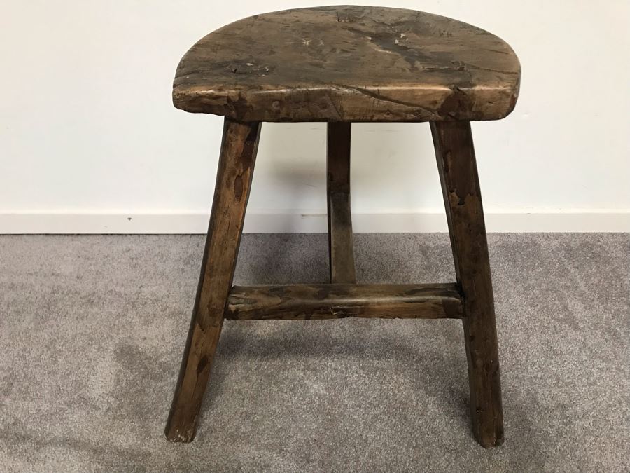 3-Legged Wooden Stool 20'H [Photo 8]