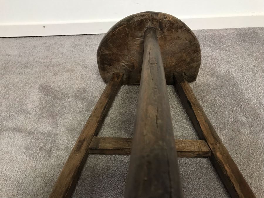 3-Legged Wooden Stool 20'H [Photo 10]