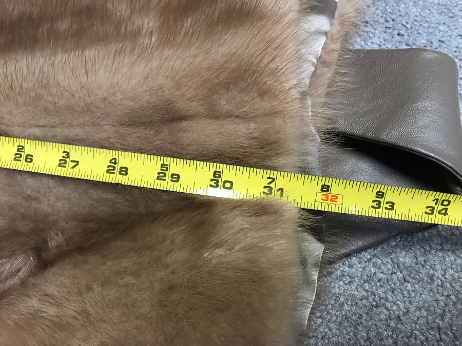 Vintage Fur Coat (16' Arm Length - 32' Long) [Photo 14]