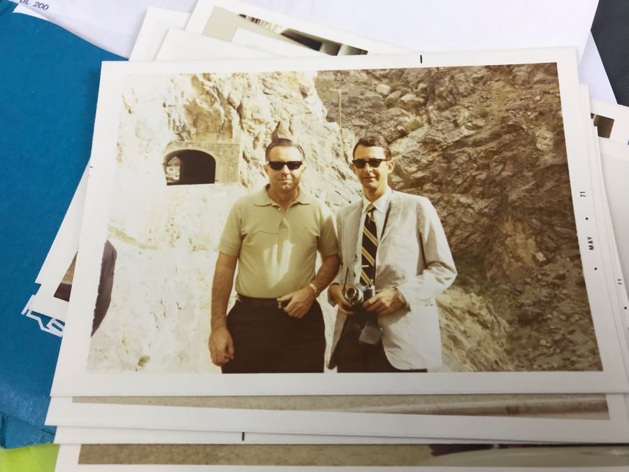 U.S.S. Seminole Tile, Buaer U.S. Navy Suit Integrate Torso, Harness Switlik Parachute Co, Israel Defence Forces Briefcase Along With Photos And Documents Of 1971 National War College Trip To Israel And Miracle At Midway Book - See Photos [Photo 20]