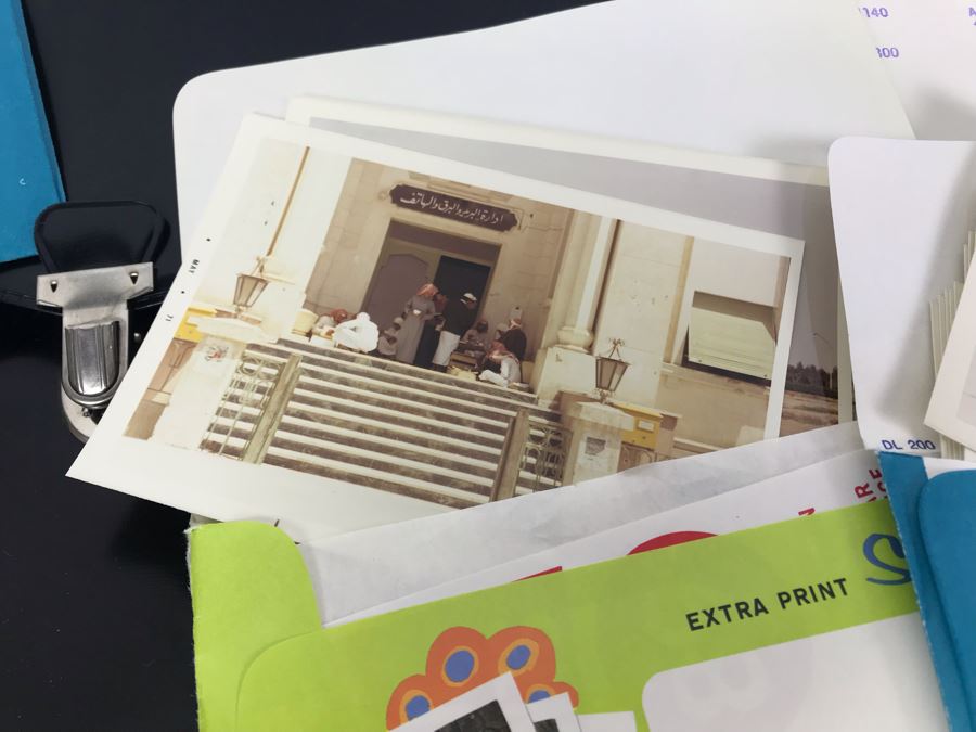 U.S.S. Seminole Tile, Buaer U.S. Navy Suit Integrate Torso, Harness Switlik Parachute Co, Israel Defence Forces Briefcase Along With Photos And Documents Of 1971 National War College Trip To Israel And Miracle At Midway Book - See Photos [Photo 7]