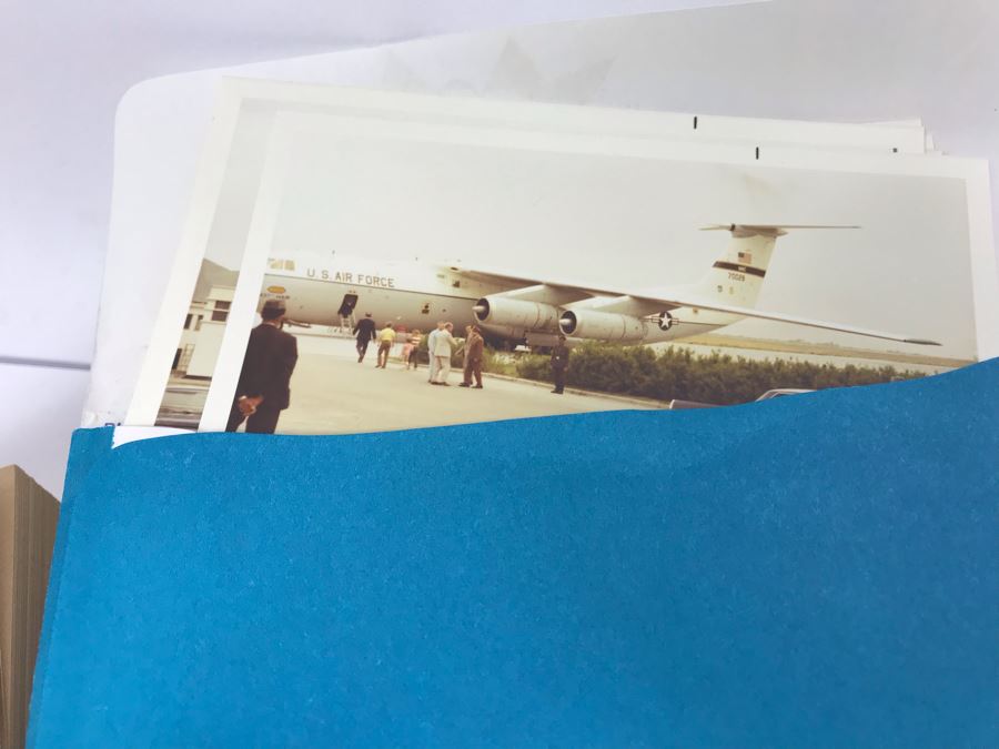 U.S.S. Seminole Tile, Buaer U.S. Navy Suit Integrate Torso, Harness Switlik Parachute Co, Israel Defence Forces Briefcase Along With Photos And Documents Of 1971 National War College Trip To Israel And Miracle At Midway Book - See Photos [Photo 6]