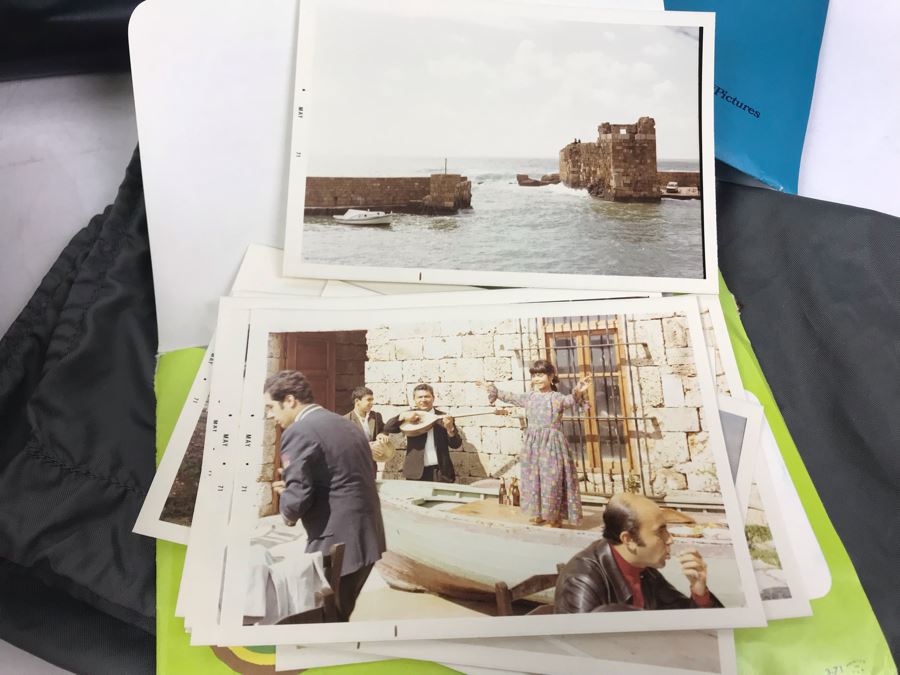 U.S.S. Seminole Tile, Buaer U.S. Navy Suit Integrate Torso, Harness Switlik Parachute Co, Israel Defence Forces Briefcase Along With Photos And Documents Of 1971 National War College Trip To Israel And Miracle At Midway Book - See Photos [Photo 17]