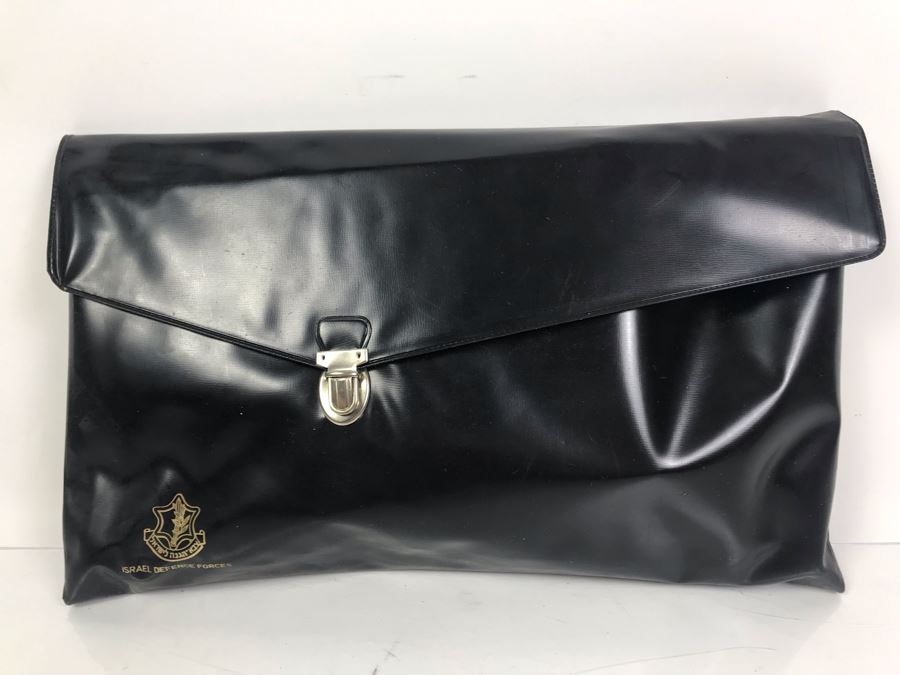 U.S.S. Seminole Tile, Buaer U.S. Navy Suit Integrate Torso, Harness Switlik Parachute Co, Israel Defence Forces Briefcase Along With Photos And Documents Of 1971 National War College Trip To Israel And Miracle At Midway Book - See Photos [Photo 23]