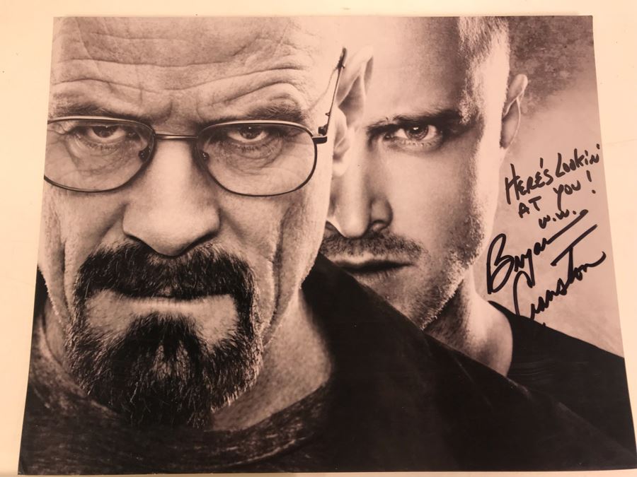 Set Of (3) Breaking Bad Signed Bryan Cranston Autographs [Photo 5]