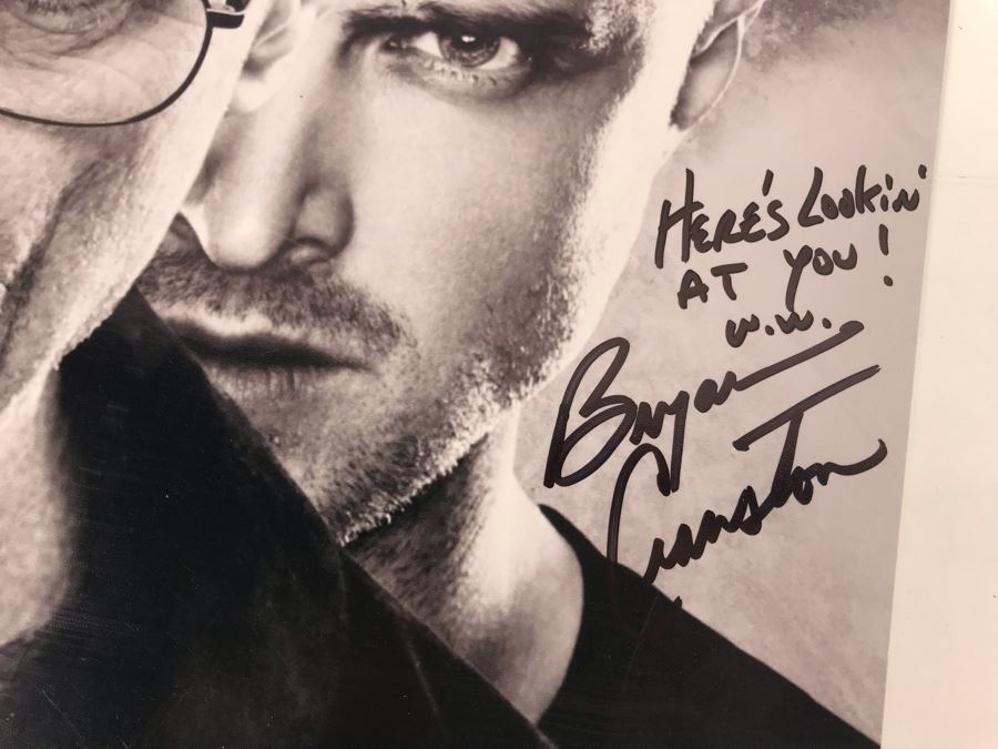 Set Of (3) Breaking Bad Signed Bryan Cranston Autographs [Photo 6]