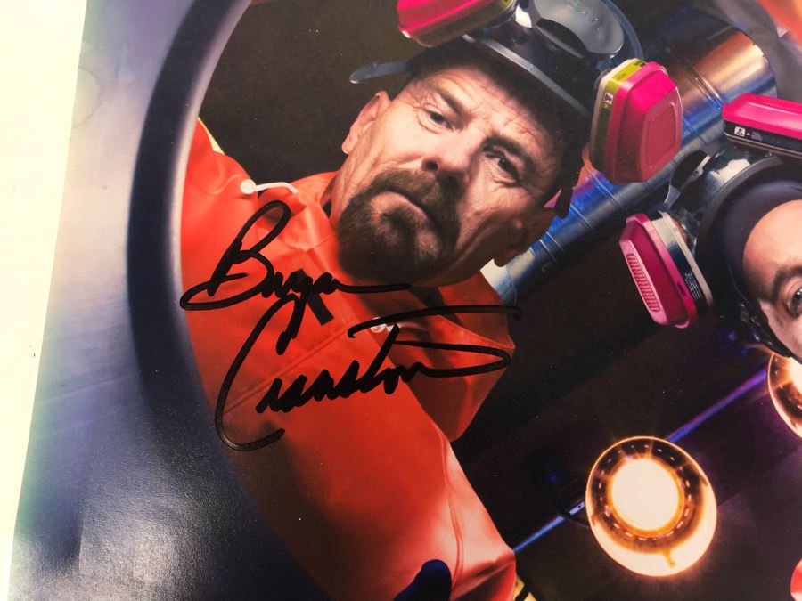 Set Of (3) Breaking Bad Signed Bryan Cranston Autographs [Photo 3]