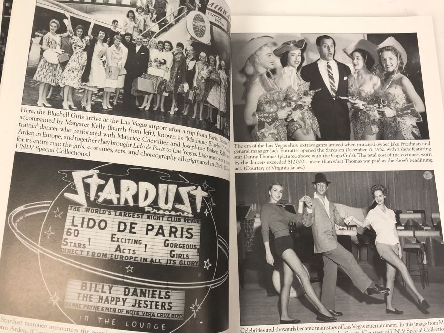 Showgirls Of Las Vegas Book Signed By One Of The Showgirls Featured In Book Nancy Williams 1948 [Photo 9]