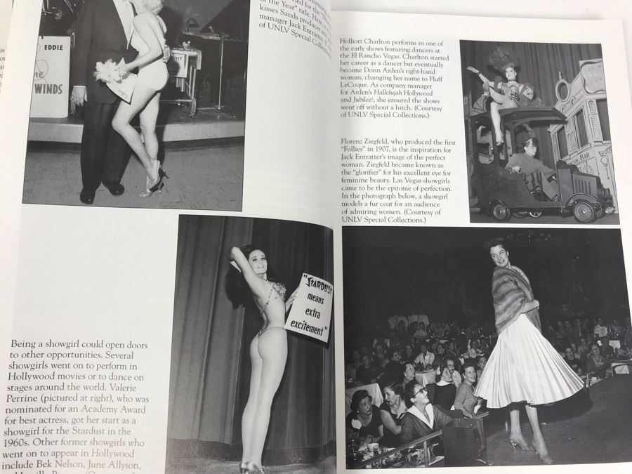 Showgirls Of Las Vegas Book Signed By One Of The Showgirls Featured In Book Nancy Williams 1948 [Photo 10]