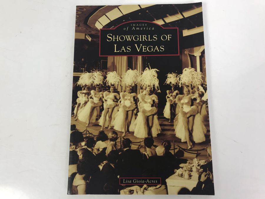 Showgirls Of Las Vegas Book Signed By One Of The Showgirls Featured In Book Nancy Williams 1948