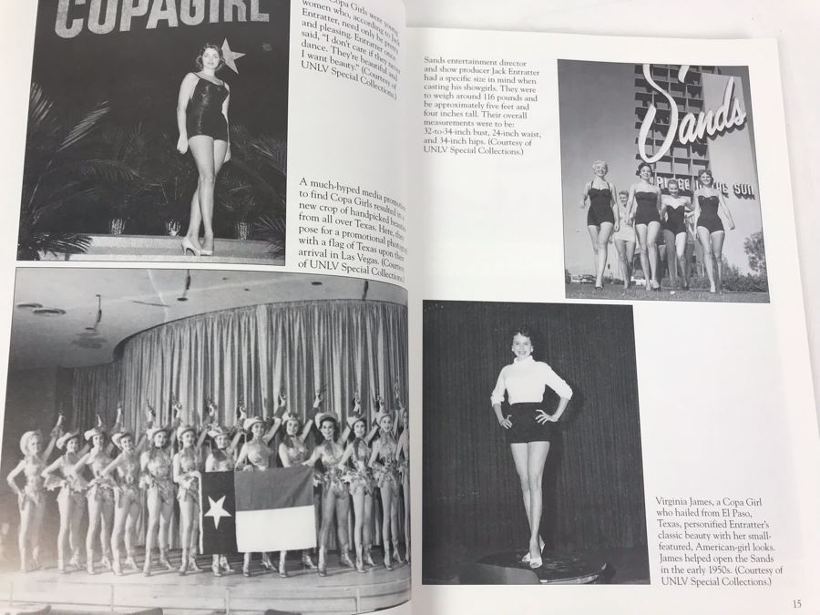 Showgirls Of Las Vegas Book Signed By One Of The Showgirls Featured In Book Nancy Williams 1948 [Photo 8]