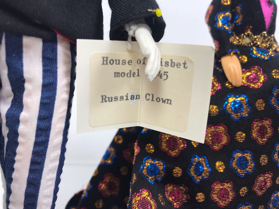 Collection Of (6) Peggy Nisbet Costume Dolls Made In England Including The Circus Ring Master And Russian Clown [Photo 18]