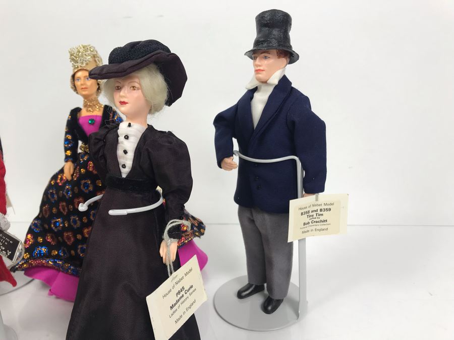 Collection Of (6) Peggy Nisbet Costume Dolls Made In England Including The Circus Ring Master And Russian Clown [Photo 10]