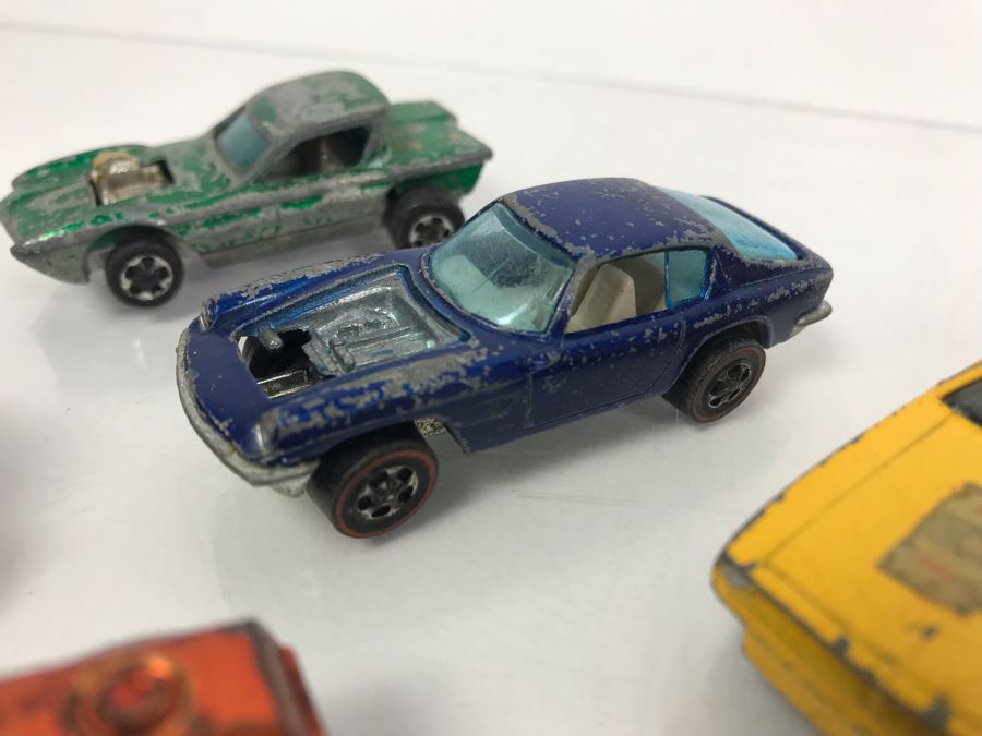 Collection Of (6) Vintage Mattel Redline Hot Wheel Cars [Photo 8]