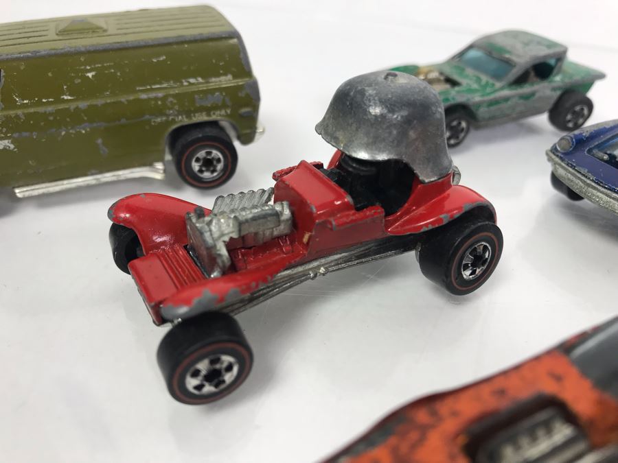 Collection Of (6) Vintage Mattel Redline Hot Wheel Cars [Photo 9]