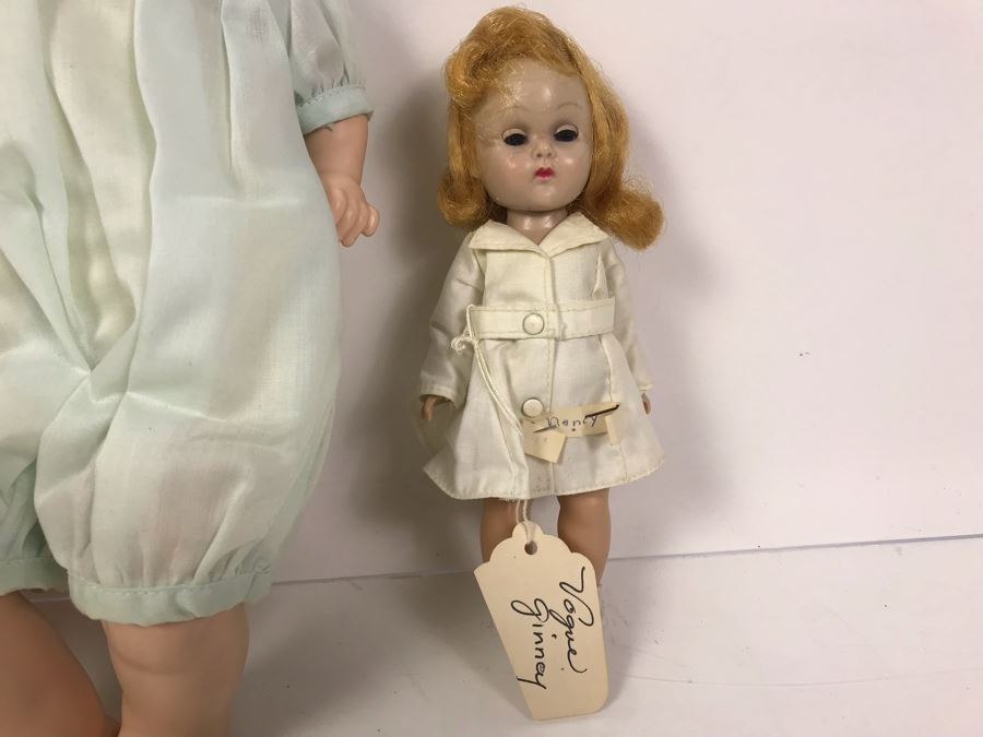 Pair Of 1924 E.I.H. Co Inc (Early Horsman) Dolls And Vintage Vogue Ginny Nancy Doll [Photo 7]