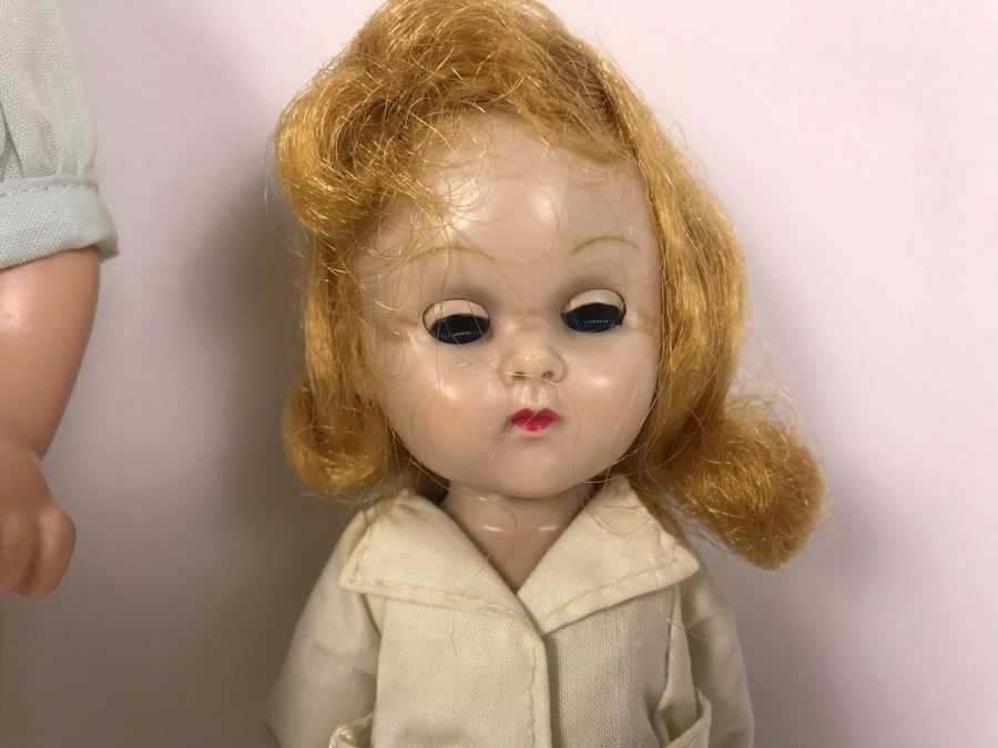 Pair Of 1924 E.I.H. Co Inc (Early Horsman) Dolls And Vintage Vogue Ginny Nancy Doll [Photo 8]