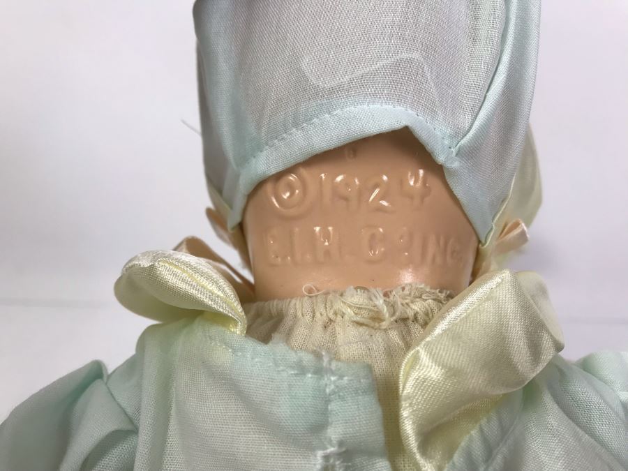 Pair Of 1924 E.I.H. Co Inc (Early Horsman) Dolls And Vintage Vogue Ginny Nancy Doll [Photo 13]