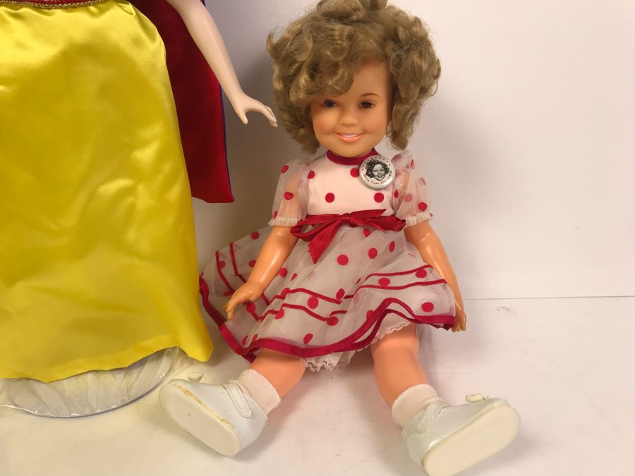Walt Disney Snow White Doll And Vintage Ideal Shirley Temple Doll [Photo 3]