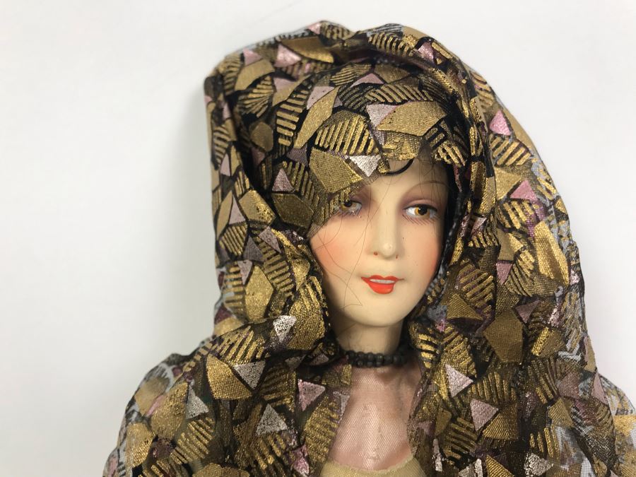 Vintage German Doll, Korean Carved Wooden Animals, Danish Carved Wooden Fisherman And Vintage Nun Doll [Photo 6]