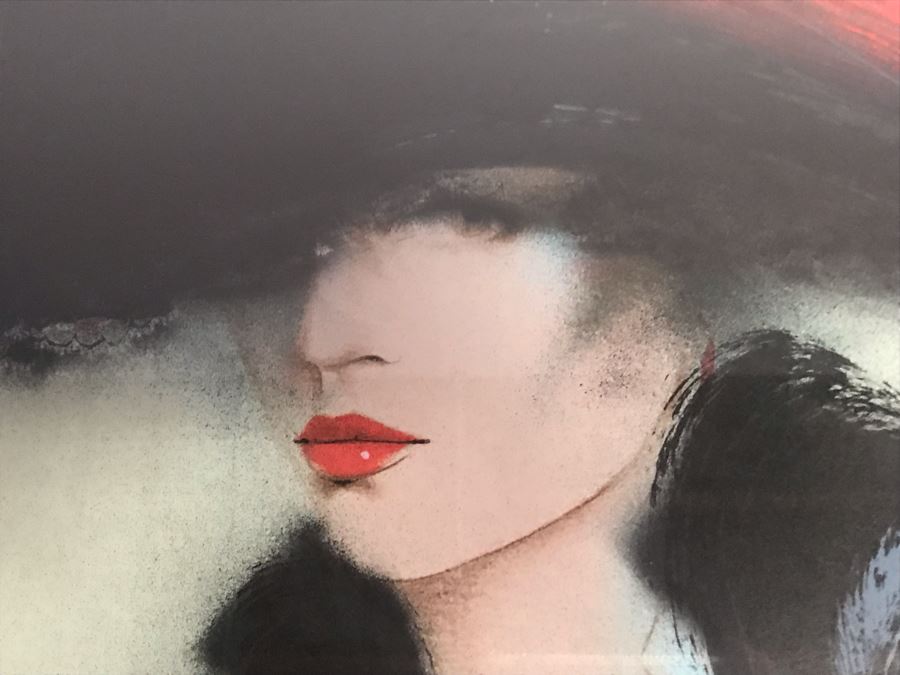 Large Signed Limited Edition Print 214 Of 300 Signature Illegible 63' X 36' - See Photos [Photo 11]