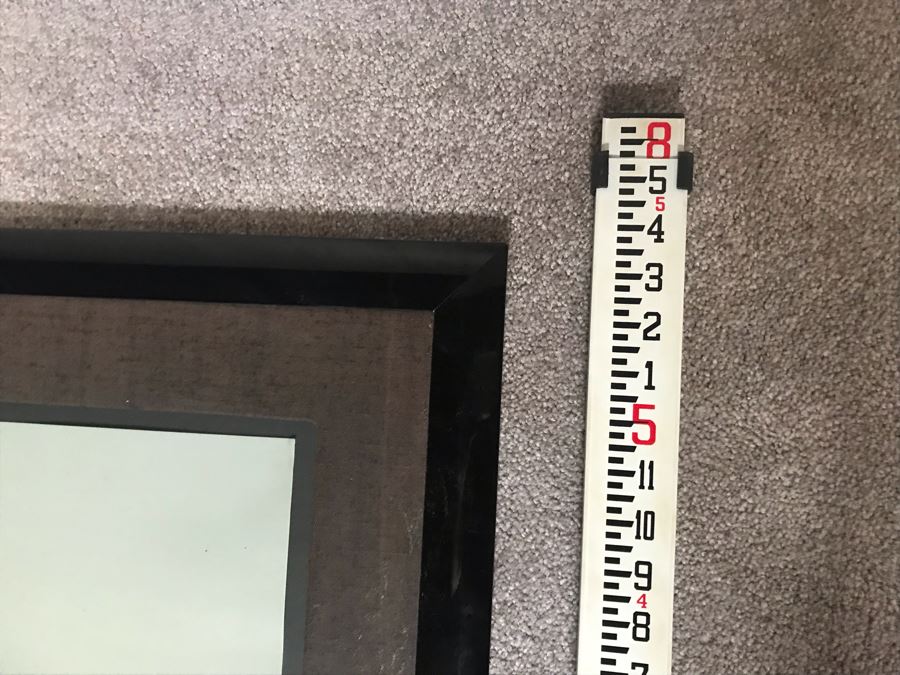 Large Signed Limited Edition Print 214 Of 300 Signature Illegible 63' X 36' - See Photos [Photo 15]