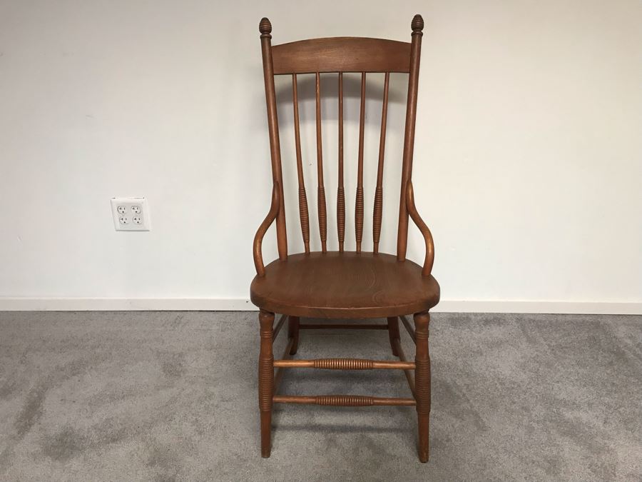 Vintage Turned Armchair From William 'Bill' H. Harris, RADM, USN (Ret.) [Photo 2]