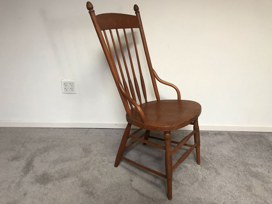 Vintage Turned Armchair From William 'Bill' H. Harris, RADM, USN (Ret.) [Photo 4]