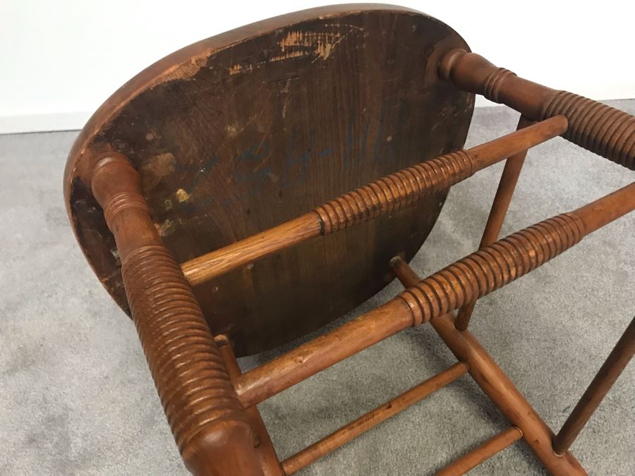 Vintage Turned Armchair From William 'Bill' H. Harris, RADM, USN (Ret.) [Photo 7]