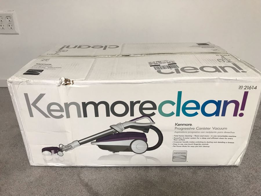 Kenmore Progressive Canister Vacuum Model 21614 New In Box