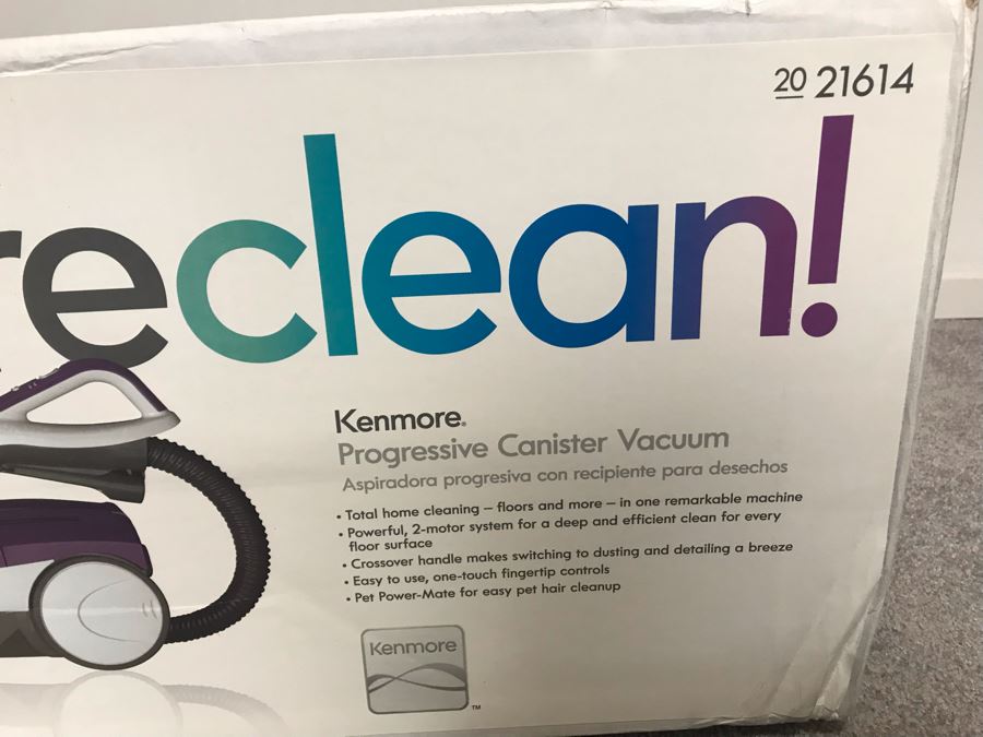 Kenmore Progressive Canister Vacuum Model 21614 New In Box [Photo 3]