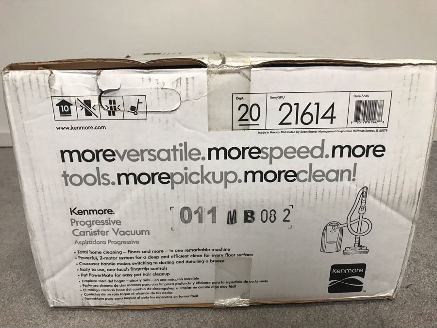 Kenmore Progressive Canister Vacuum Model 21614 New In Box [Photo 4]