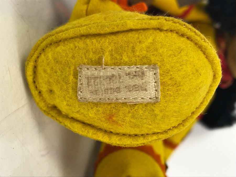 Custom Handmade Native American Indian Cloth Doll By Norah Wellings Made In England 12' [Photo 6]