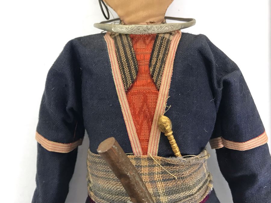 Vintage Doll From Tonkin French Indo China 15'H [Photo 4]