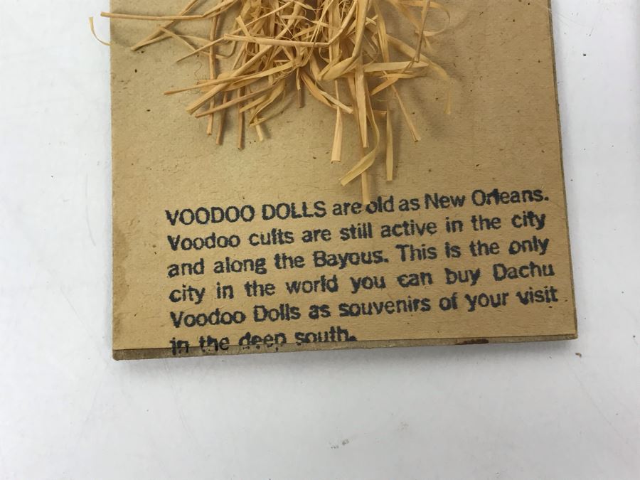 Pair Of Voodoo Dolls From New Orleans Dachu Bayous [Photo 7]