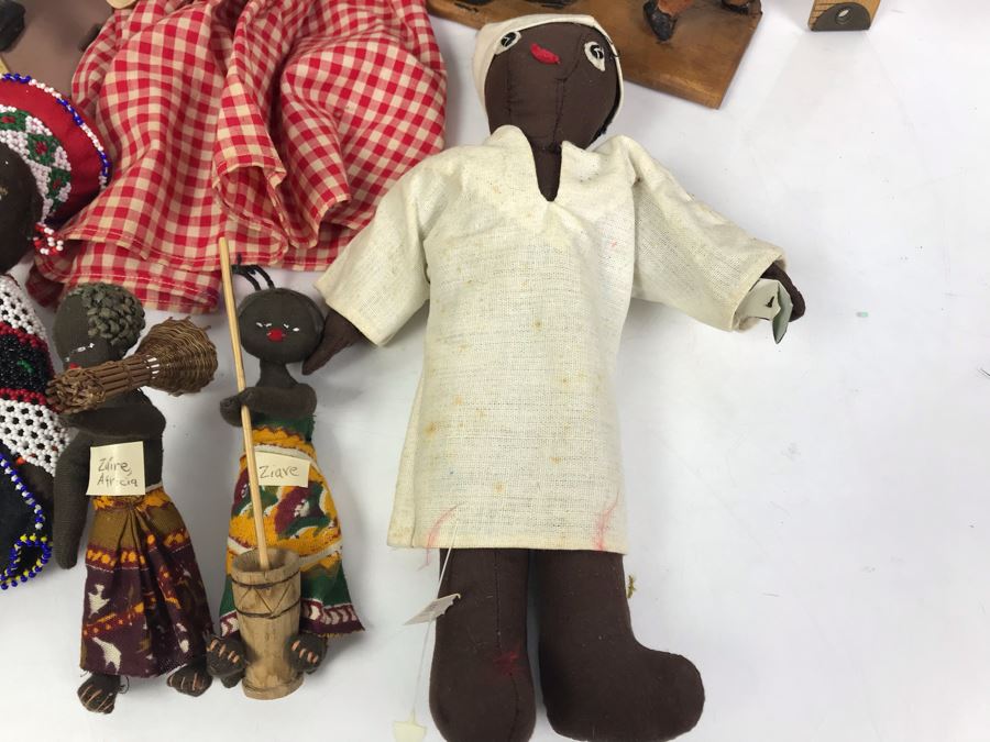 Collection Of Vintage International Dolls From Zaire Africa, Haiti, Australia, Kenya [Photo 4]