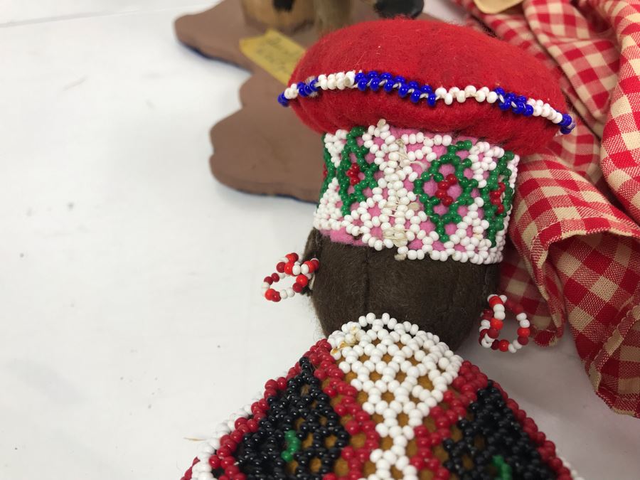 Collection Of Vintage International Dolls From Zaire Africa, Haiti, Australia, Kenya [Photo 13]