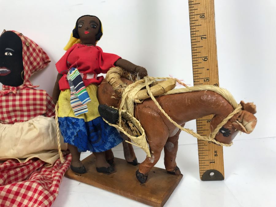 Collection Of Vintage International Dolls From Zaire Africa, Haiti, Australia, Kenya [Photo 22]