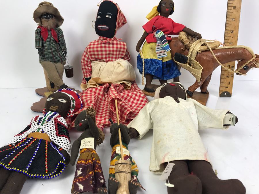 Collection Of Vintage International Dolls From Zaire Africa, Haiti, Australia, Kenya [Photo 2]