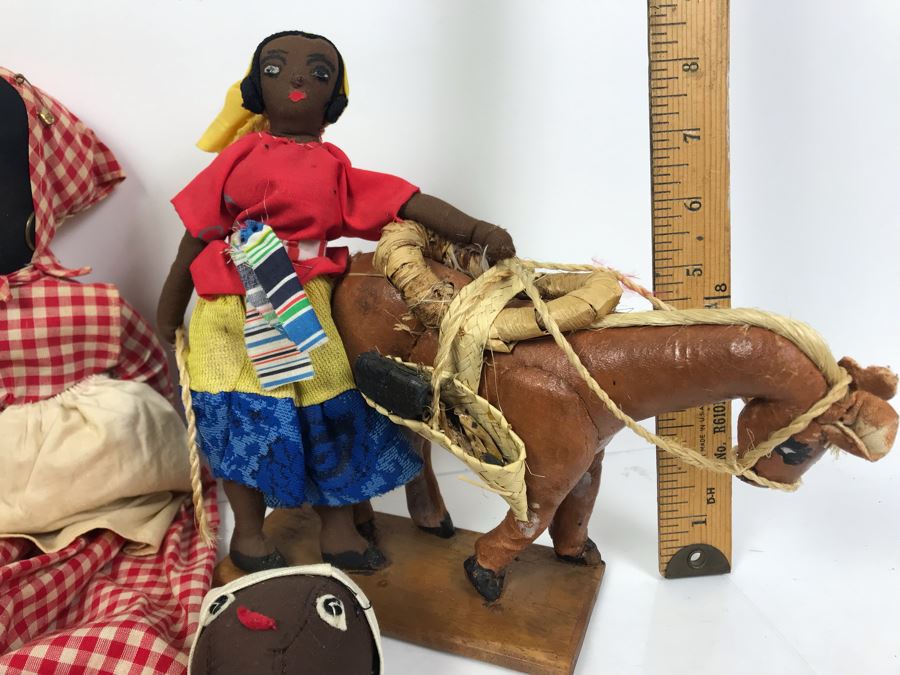 Collection Of Vintage International Dolls From Zaire Africa, Haiti, Australia, Kenya [Photo 21]