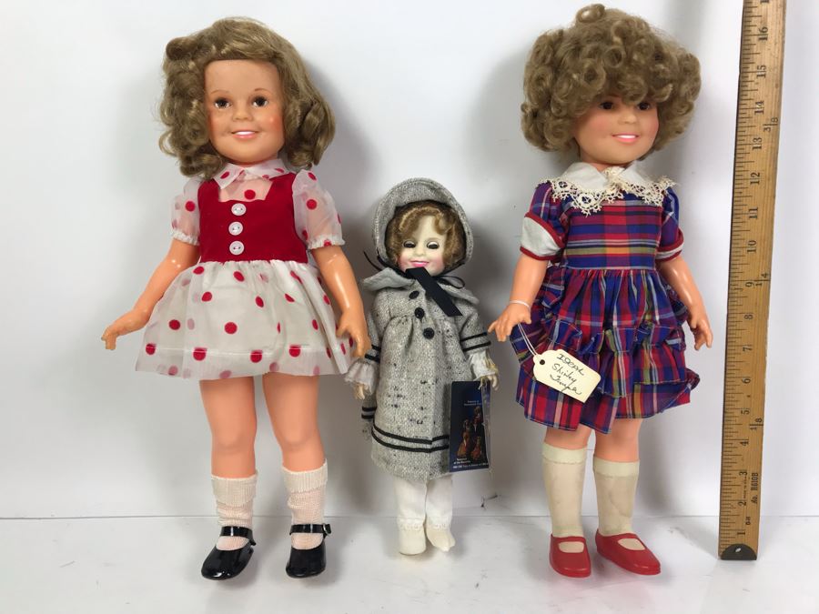 (3) Ideal Shirley Temple Dolls [Photo 1]