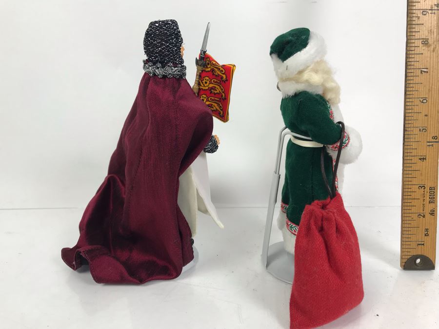 House Of Nisbet St Nicholas Santa Claus Costume Doll And Knights Of Templar Peggy Nisbet Doll Made In England [Photo 9]