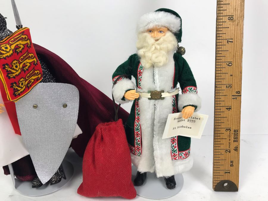 House Of Nisbet St Nicholas Santa Claus Costume Doll And Knights Of Templar Peggy Nisbet Doll Made In England [Photo 3]