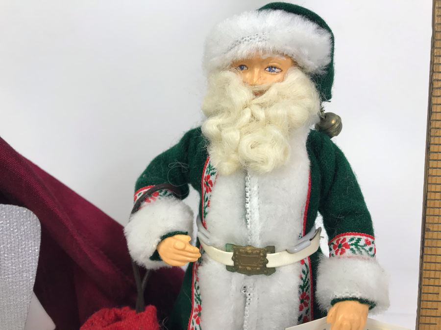 House Of Nisbet St Nicholas Santa Claus Costume Doll And Knights Of Templar Peggy Nisbet Doll Made In England [Photo 5]