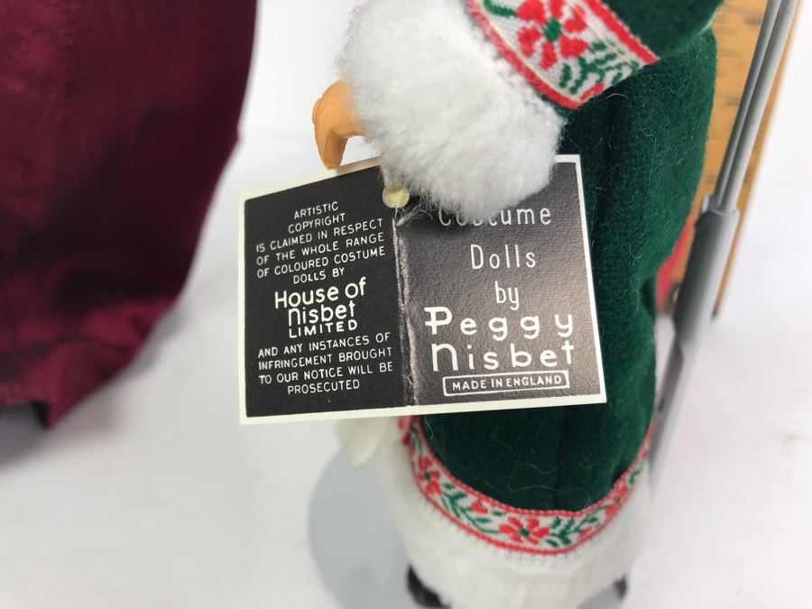 House Of Nisbet St Nicholas Santa Claus Costume Doll And Knights Of Templar Peggy Nisbet Doll Made In England [Photo 11]