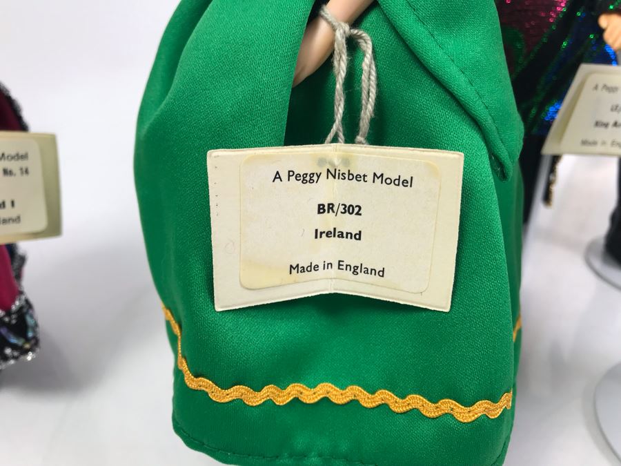 Collection Of (6) Peggy Nisbet Collectors Costume Dolls Made In England - See Photos [Photo 15]