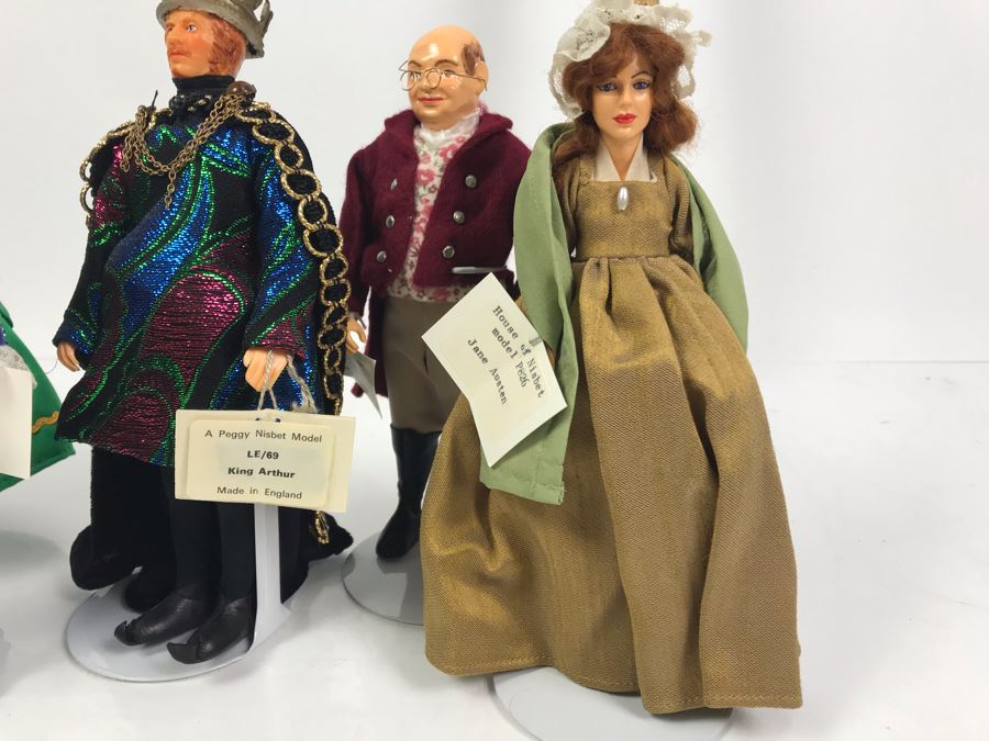Collection Of (6) Peggy Nisbet Collectors Costume Dolls Made In England - See Photos [Photo 9]